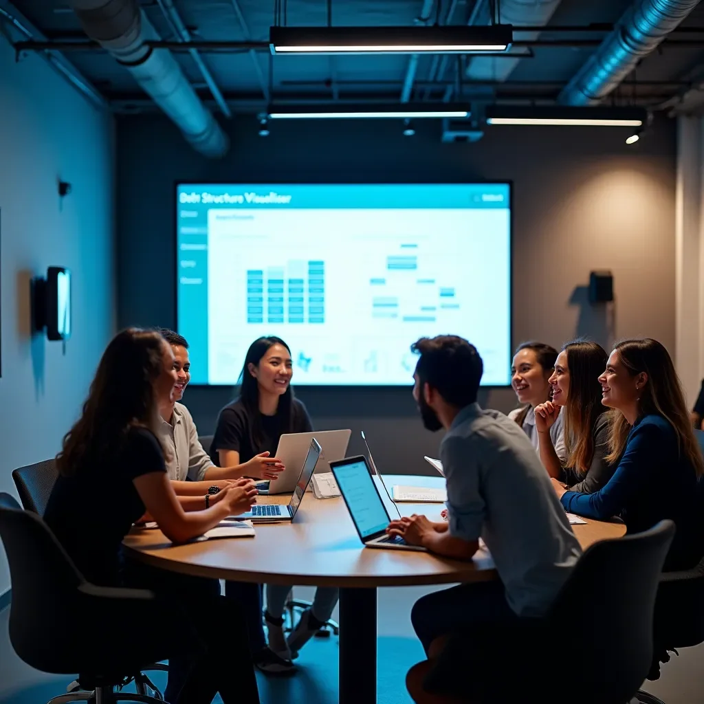 Professional team collaboration